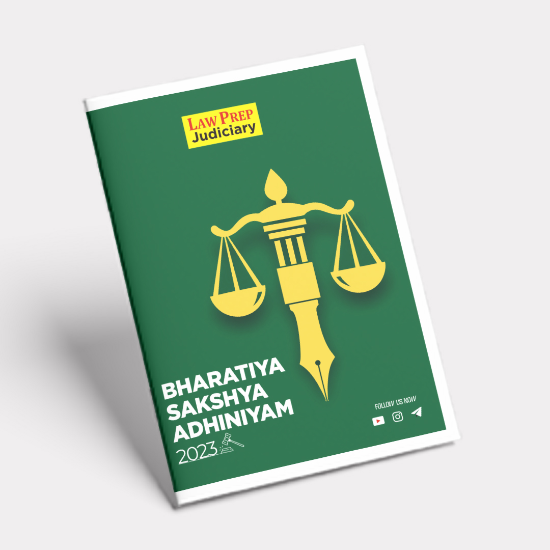 Evidence Act / Bharatiya Sakshya Adhiniyam (BSA), 2023: Book for Judiciary Exams