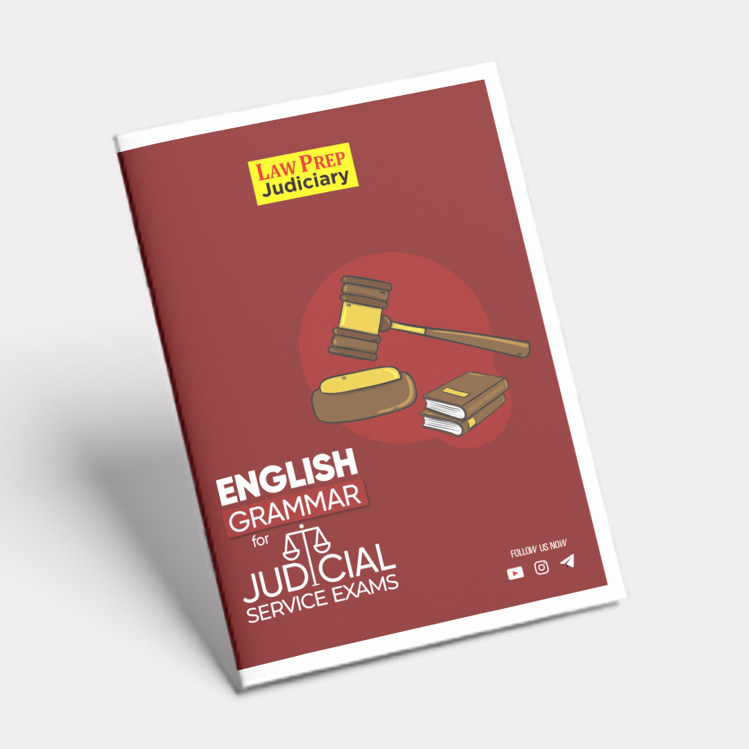 English Grammar Book for Judiciary Exams