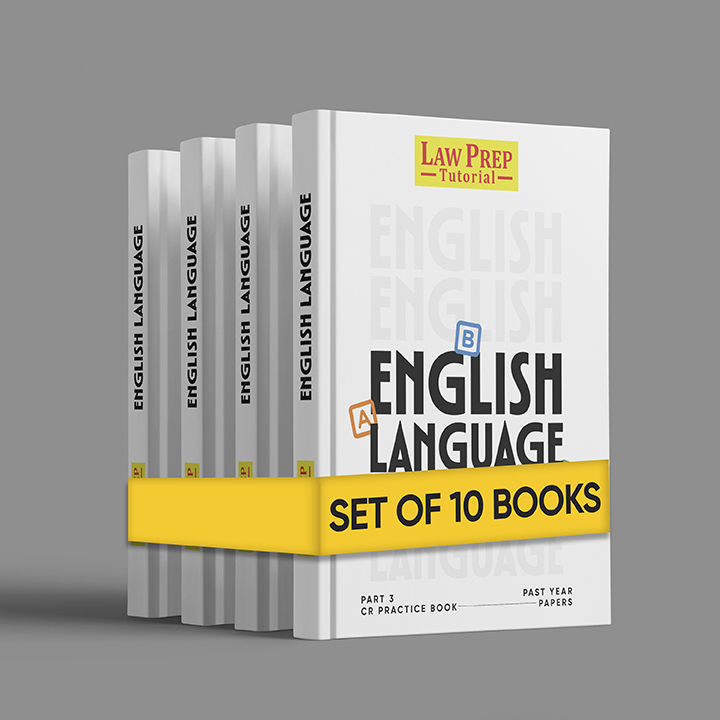 CLAT English Language Books Set | 10 Modules for Word List, Grammar, Verbal Ability, Reading Comprehension, Editorial Practice