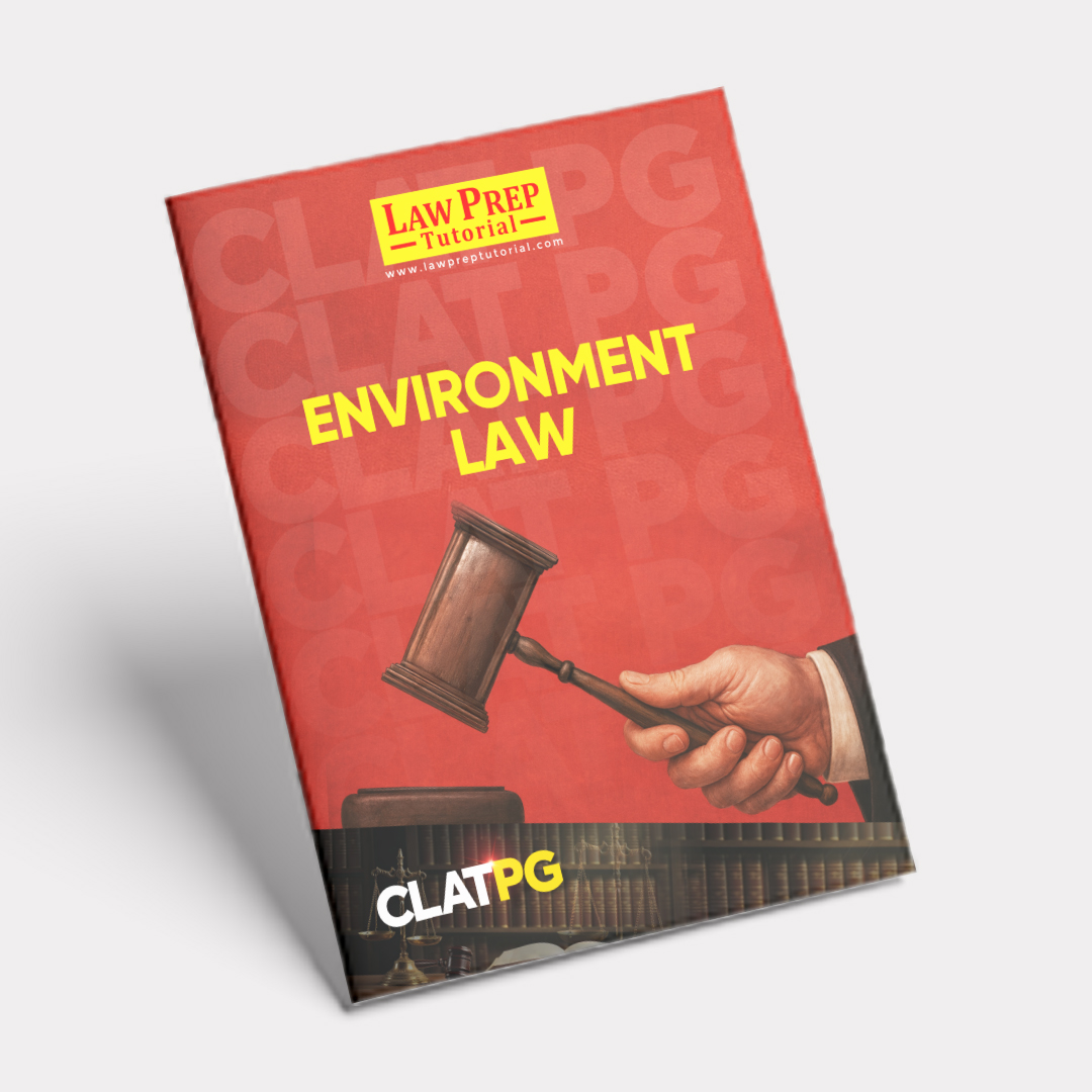 Environmental Law Book for CLAT PG
