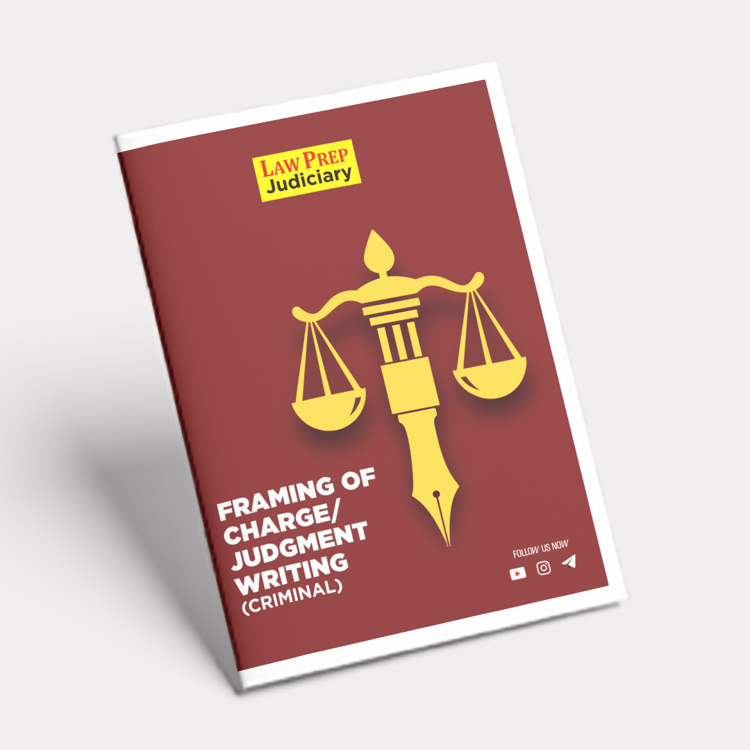 Framing of Charge and Judgment Writing (Criminal): Book for Judiciary Exams