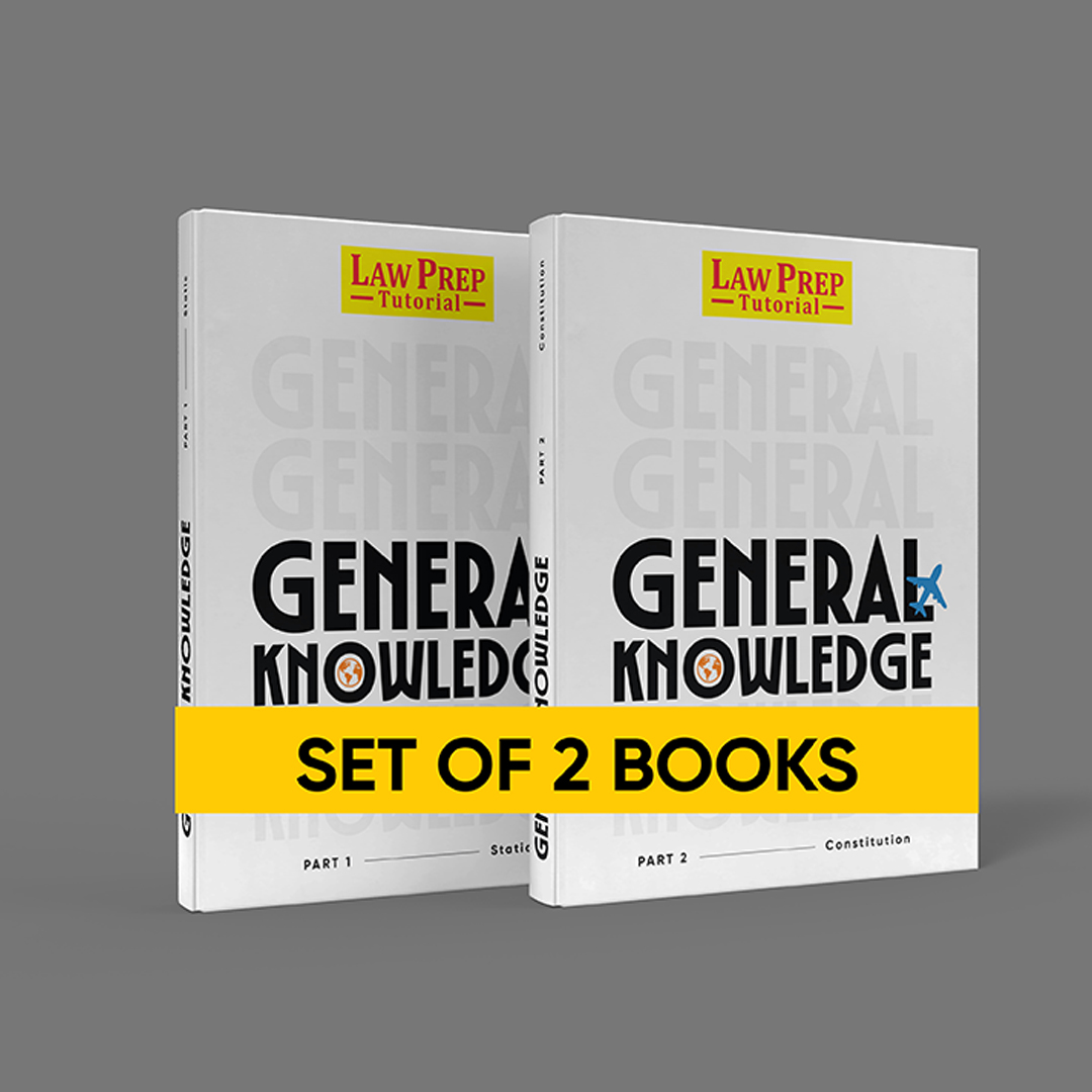 CLAT GK Books Set | 2 Modules for Static General Knowledge & Indian Constitution