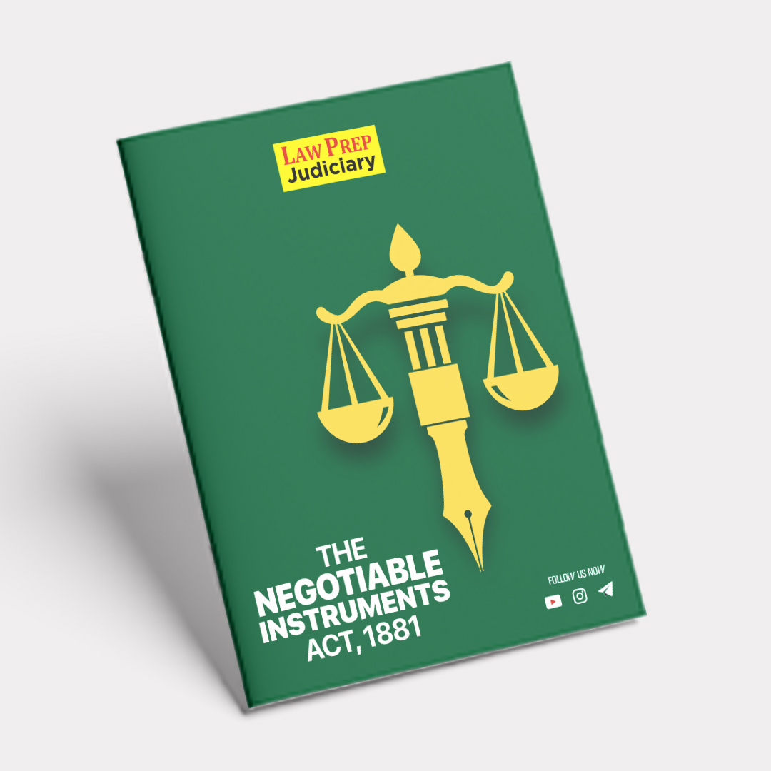Negotiable Instruments Act, 1881: Book for Judiciary Exams — view 1