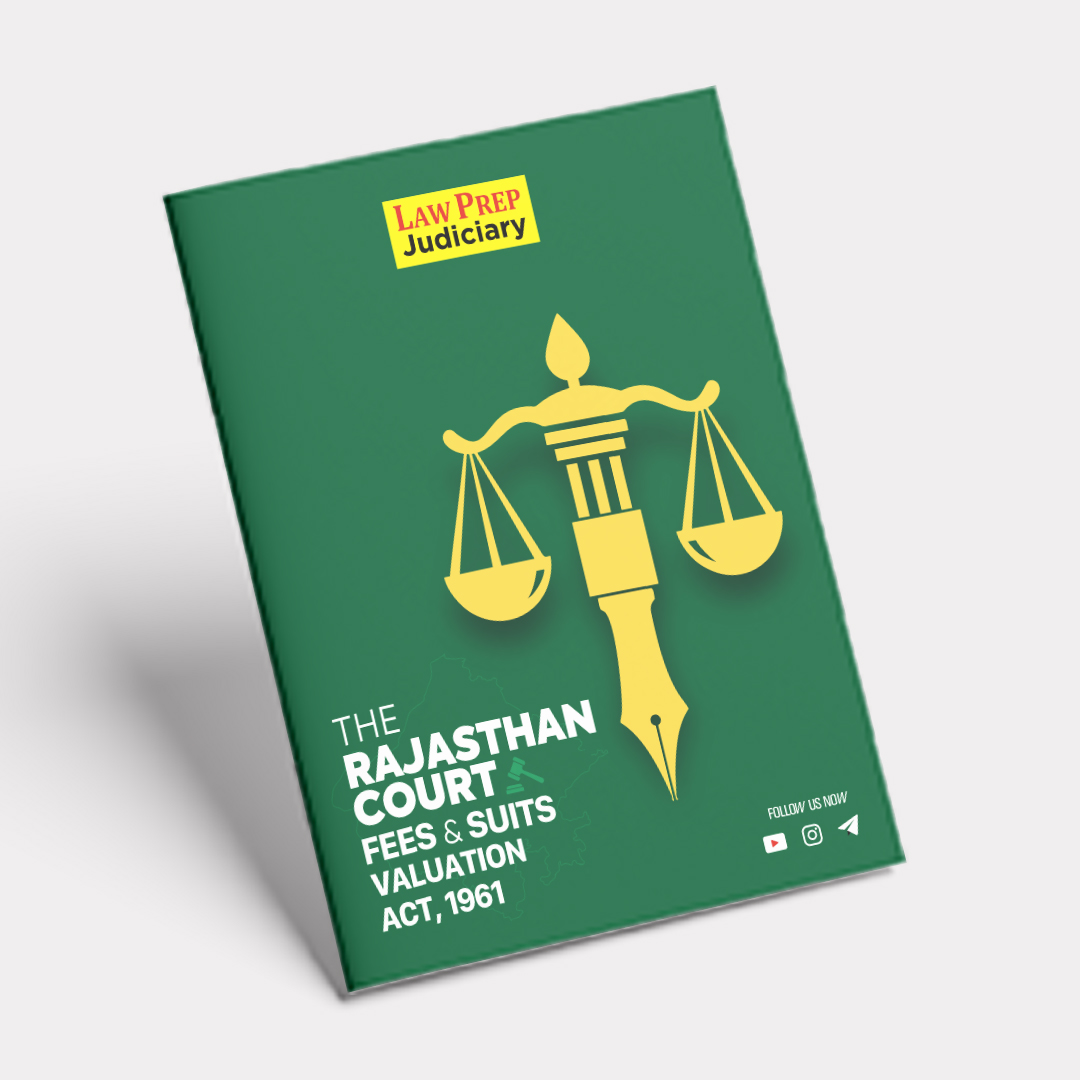 Rajasthan Court Fees & Suits Valuation Act: Book for RJS Exam