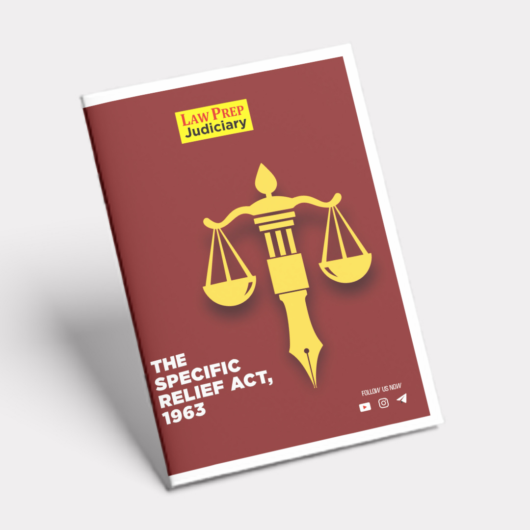 Specific Relief Act, 1963: Book for Judiciary Exams — view 1