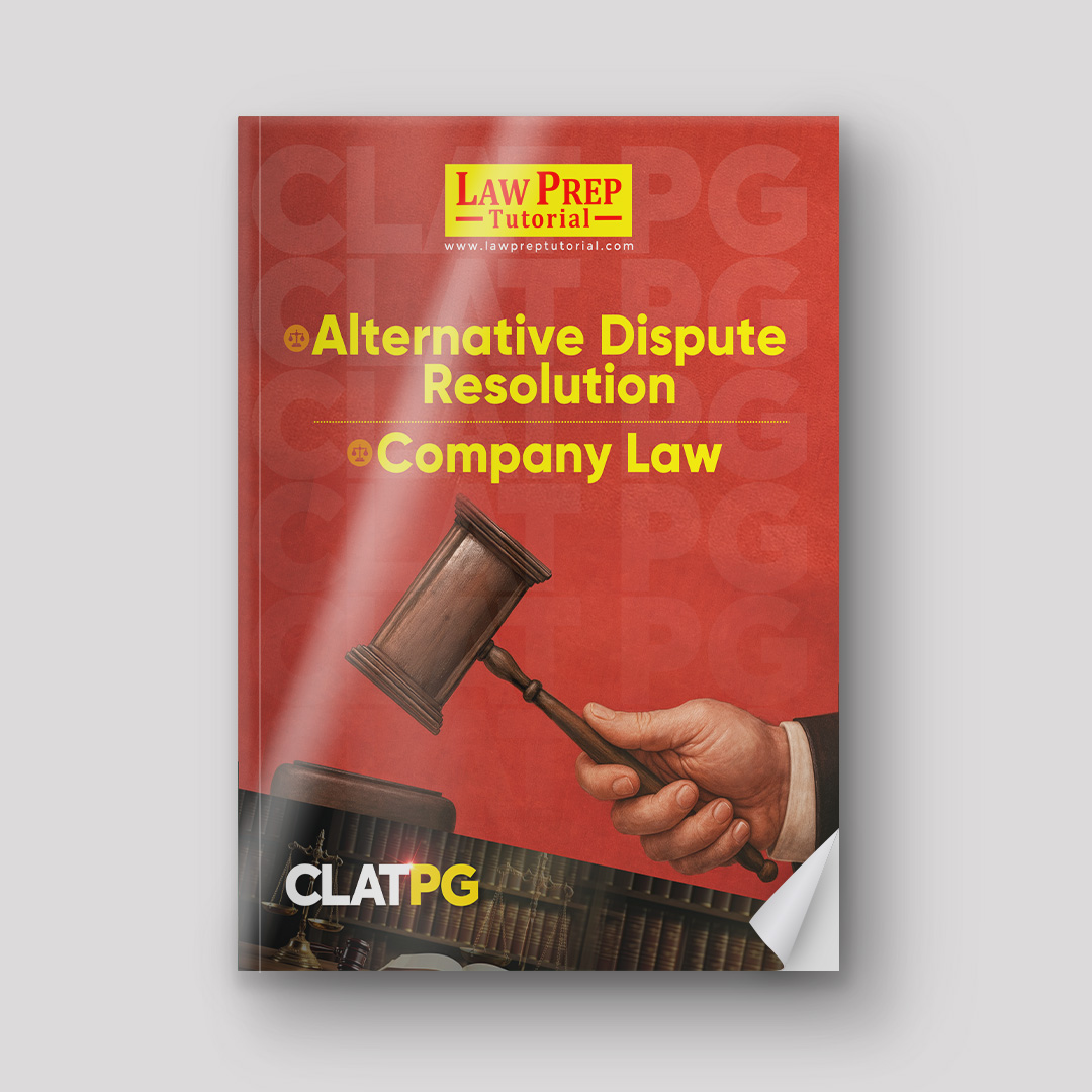 Alternative Dispute Resolution and Company Law Book for CLAT PG — view 2