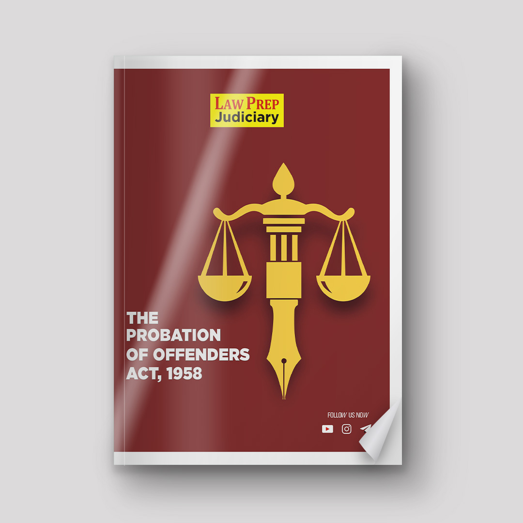 Probation of Offenders Act, 1958: Book for Judiciary Exams — view 2